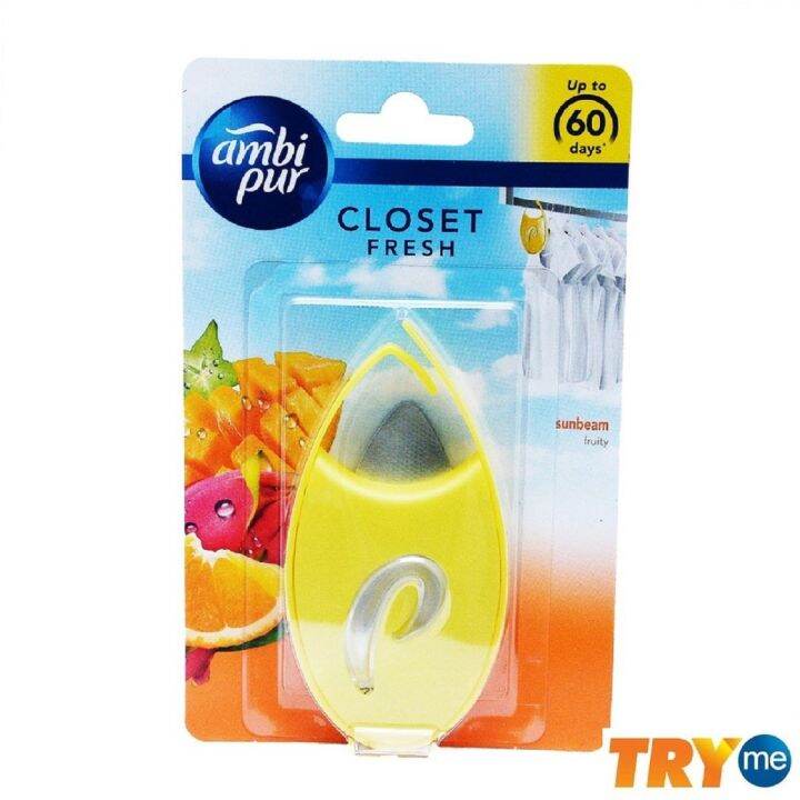 Ambi Pur Mini Air Freshener Closet Fresh 4.5ml Sunbeam Fruity Lazada