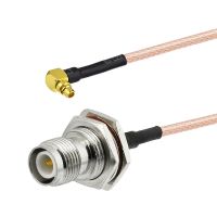 MMCX Male To RP-TNC Female Bulkhead RG316 8 20CM RF Pigtail Jumper Cable