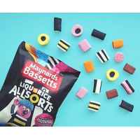 Liquorice allsorts 190g - Maynards