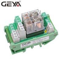 【✔In stock】 n9p Geya 2ng2r โมดูลรีเลย์ Omron 2ช่อง2no 2nc Dpdt ส่วนติดต่อรีเลย์ Plc 12V 24V