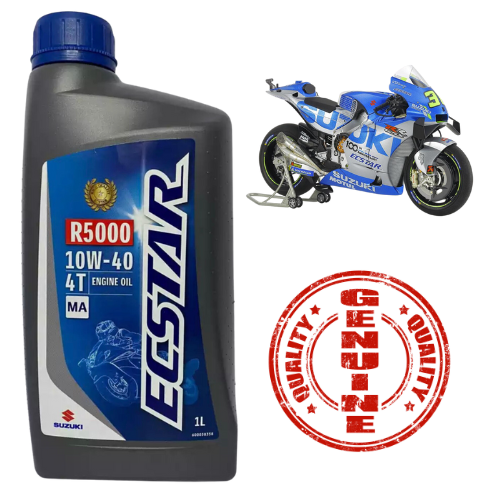 QUALITY AND GENUINE SUZUKI ECSTAR R5000 10W - 40 4T ENGINE OIL MA