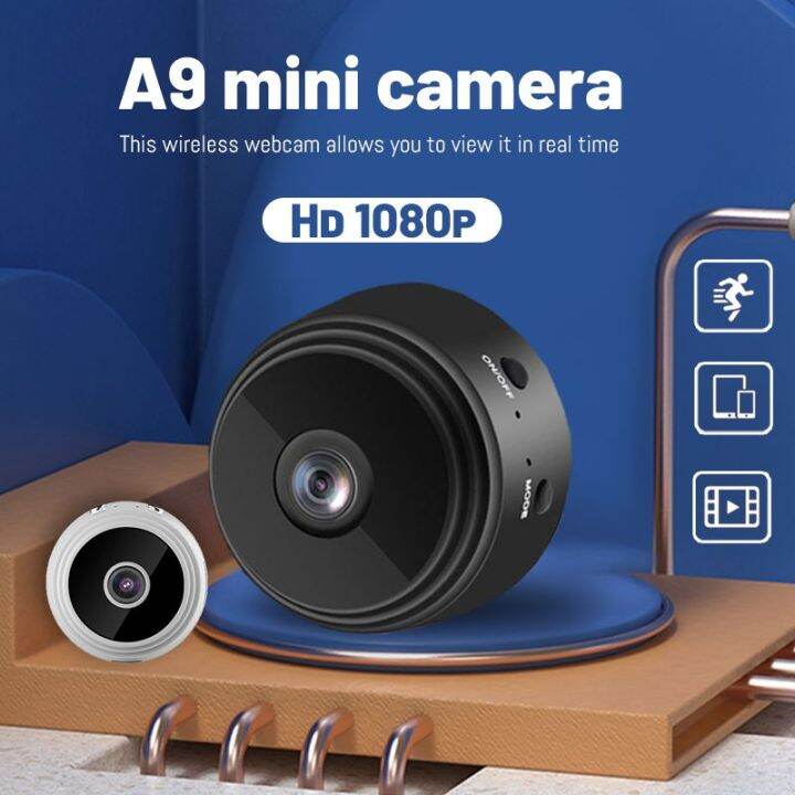 NicEseed A9 Mini Camera Wireless WiFi IP Camera HD 1080P Infrared Light