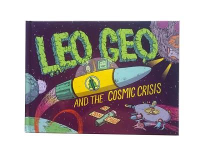 Leo Geo and the Cosmic Crisis By Jon Chad (Comic) หนังสือ วิทย์แบบComic อานง่าย สนุก