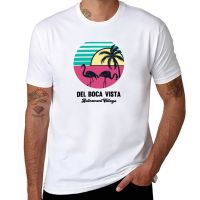 2023 NewNew Del Boca Vista หมู่บ้านเกษียณอายุเสื้อยืดขนาดใหญ่เสื้อยืดกีฬาพัดลมเสื้อยืดอะนิเมะเสื้อยืดผู้ชายบุรุษเสื้อยืด