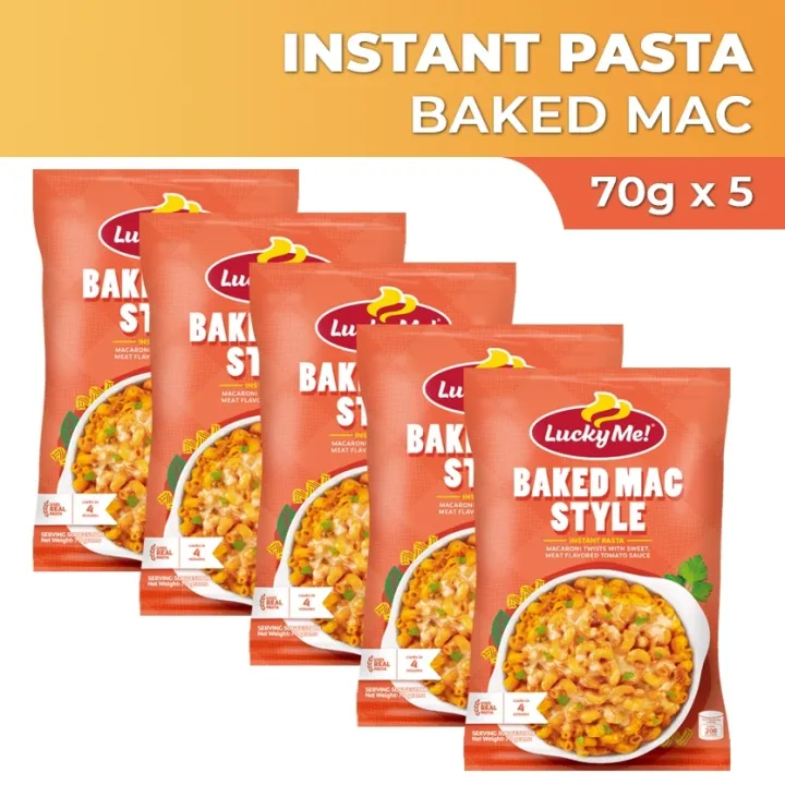 Lucky Me Pasta Baked Mac 60g X 5 Lazada Ph