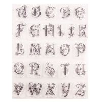 Uppercase Letter Silicone Clear Seal Stamp DIY Scrapbooking Embossing Photo Album Decorative Paper Card Craft Art Handmade Gift