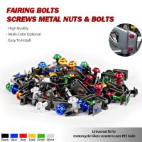 For Benelli TRK 502X 502 Leoncino 500 752S 302S 5mm 10PCS Motorcycle Fairing Bolts Spire Speed Fastener Clips Screw Spring Nuts