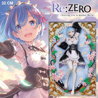 Model โมเดล Figure ฟิกเกอร์ Lazy Dog Studio จากการ์ตูนเรื่อง Re Zero Starting Life in Another World รี ซีโร่ รีเซทชีวิต ฝ่าวิกฤตต่างโลก Rem เรม 1/6 ชุดแม่บ้าน สูง 32 cm Ver Anime อนิเมะ การ์ตูน มังงะ คอลเลกชัน ของขวัญ New Collection Doll ตุ๊กตา manga