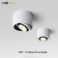 LED Recessed Downlight COB Dimmable 5W 7W 9W 15W Surface Mounted LED Ceiling Lamps Spot Light 360 Degree Rotation LED Light