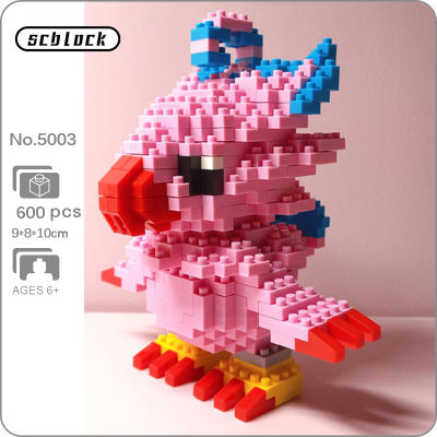 SC 5003อะนิเมะ Digimon Piyomon Bird Digital Monster สัตว์เลี้ยงตุ๊กตาสัตว์มินิบล็อกเพชรอิฐของเล่นสำหรับเด็กไม่มีกล่อง