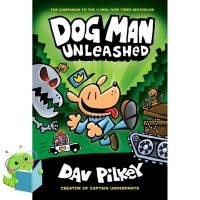 New ! &amp;gt;&amp;gt;&amp;gt; หนังสือนิทานภาษาอังกฤษ Dog Man เล่ม 2 ปกแข็ง ตอน Unleashed