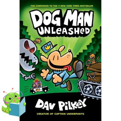 New ! &gt;&gt;&gt; หนังสือนิทานภาษาอังกฤษ Dog Man เล่ม 2 ปกแข็ง ตอน Unleashed