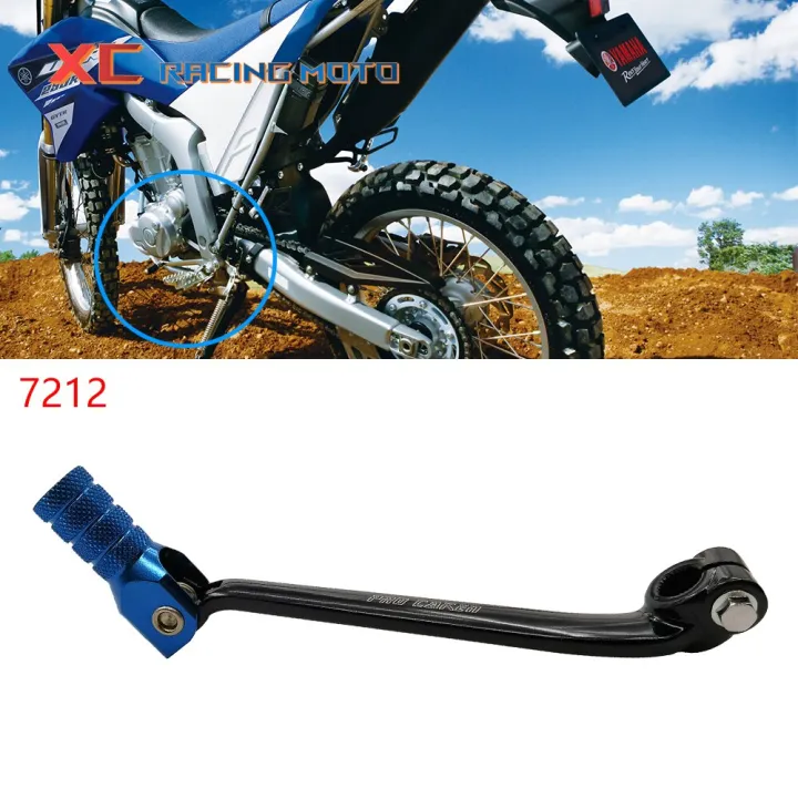 รถจักรยานยนต์ CNC อลูมิเนียมเกียร์ Shifter Shift Pedal Lever สำหรับ YAMAHA WR250R 20082015 2016