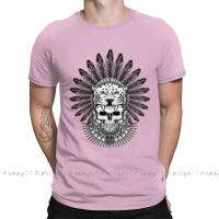 Men Tshirt Aztec Jaguar Warrior Skull Unisex Clothes Shirt Design Mexico Skull Sugar O Neck Cotton T-Shirt Plus Size