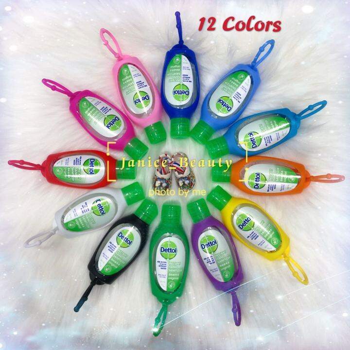 Dettol Hand Sanitizer 50ml c/w Sanitizer Holder Lazada