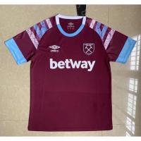 2022 2023 ล่าสุด เสื้อกีฬาแขนสั้น ลายทีมชาติฟุตบอล West Ham United Jersey 22 23 ชุดเหย้า สําหรับผู้ชาย