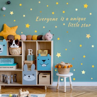 ◇♨✲ Motivational poster MS2035 English stars wall stickers bedroom room adornment wall adhesive wholesale wall stickers