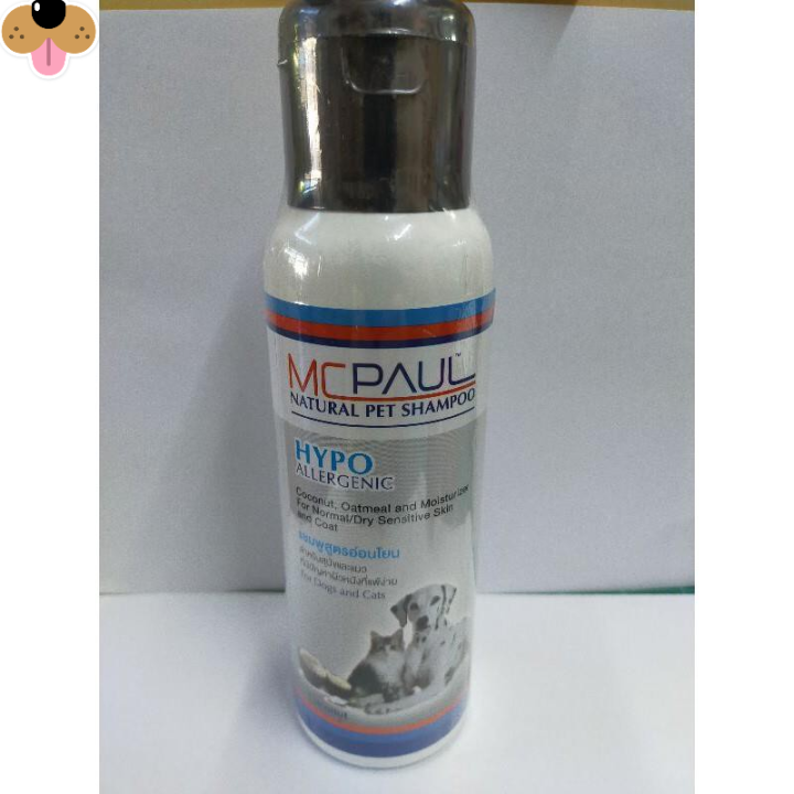 MCPAUL NATURAL แชมพูสำหรับสุนัข และแมว สูตรอ่อนโยน 365ML Lazada.co.th