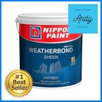 สีน้ำทาภายนอก NIPPON PAINT WHEATHERBONDSHEENBASE B 1GLEX-PAINT NIPPON PAINT WTB SHEEN 1GL BASE B **ราคาดีที่สุด**