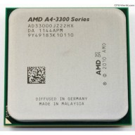 CPU AMD A4 3300 (2.50GHz, 2 Cores 2 Threads, FM1) thumbnail