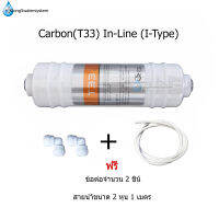 ไส้กรอง T33(Carbon) In-Line,I-TYPE