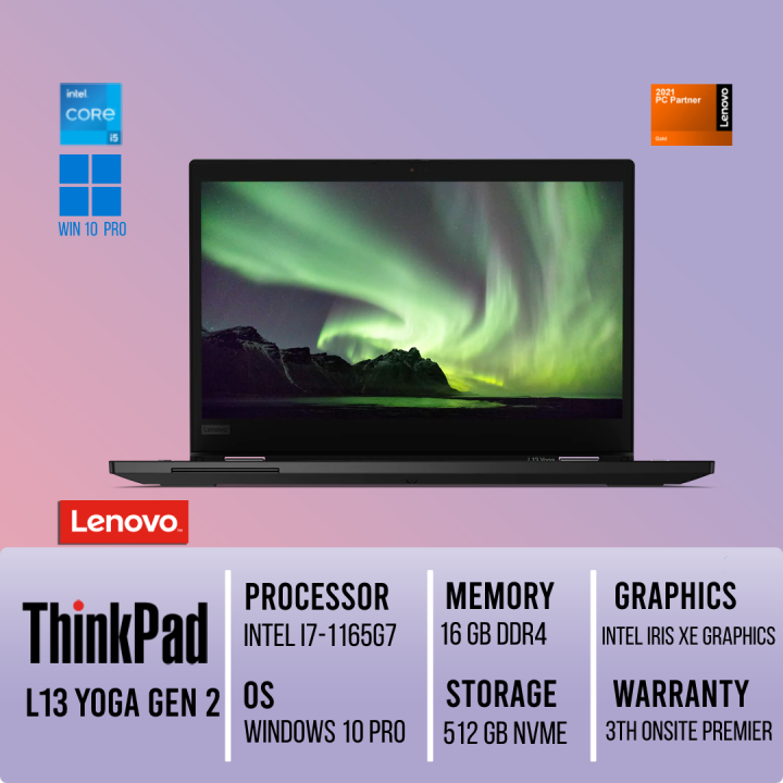 Laptop Lenovo ThinkPad L13 Yoga Gen 2 Intel i7-1165G7 16/512 GB SSD ...