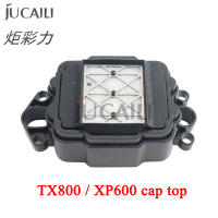 Jucaili TX800 CAP TOP สำหรับ Epson XP600TX800 capping Station สำหรับ Epson XP600 TX800 DX8 DX10หัวพิมพ์ F192040หมวก