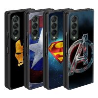 [Beike electronic] สำหรับ Samsung Galaxy Z Fold3 ZFold3 Z Fold4 5G ZFold4 Z พับ3 Z พับ Hard PC Cover Avengers Endgame Marvel โลโก้