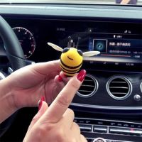 【DT】  hotNew Cute Bee Car Air Freshener Auto Perfume Diffuser Air Vent Clip Parfum Flavoring Fragrances Deodorant Car Interior Accessorie
