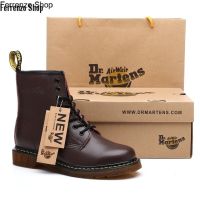 Ferrenzo Shop คลังสินค้าพร้อม!ผู้ชายผู้หญิงDr Martens Air Wair 1460รองเท้าบูทMartin Unisexรองเท้าบูทหุ้มข้อ