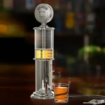 900ML Beer Tower Drink Liquor Dispenser Wine Gun Pump, 1/2-Shot Beverage  Alcohol Gas Station Beer Tower Dispenser Drink Bar Tool