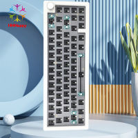 Gmk67 3-mode Diy Mechanical Keyboard Kit Hot-swappable Rgb Backlight Keyboard Compatible For Ios Android