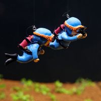 【CC】●¤  New Ornaments Diver Floating Decoration Landscaping Aquarium Accessories