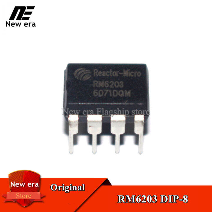 10Pcs Original RM6203 DIP-8 CR6203 DIP8 Power management chip IC New ...