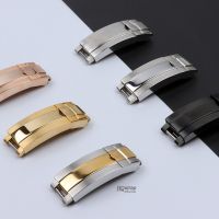 “：{+ 9X9mm Stainless Steel Buckle For  Adjustable Watchbands Clasp Metal Polished Matte Button Watch Accessories Luxury