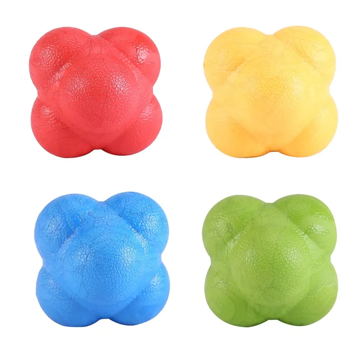 1pc Hexagonal Reaction Ball TPR Agility Coordination Reflex Exercise