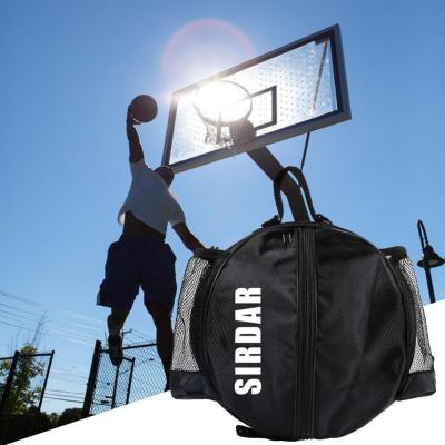 Portable Bag Football [hot]Basketball with Detachable Sports Bag Side Rugby Volleyball Backpack Carry Storage Pockets Straps