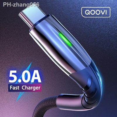 Chaunceybi 5A USB Type C Cable Fast Charging Charger Type-C Data Cord P40 Mate 30 12