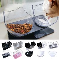 Non-slip Double Cat Bowl Dog Bowl With Stand Pet Feeding Cat Water Bowl For Cats Food Pet Bowls For Dogs Feeder Product Supplies