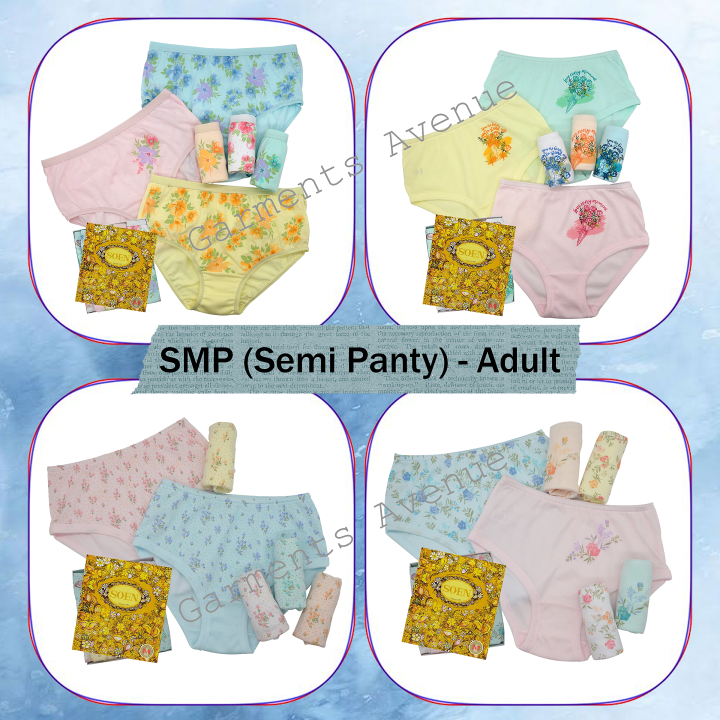 ORIGINAL SOEN Semi Panty for Adult SMP (6pcs and 12pcs) Lazada PH