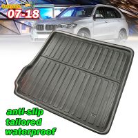 สำหรับ BMW X5 E70 F15 2007-2018 5-Seats ด้านหลัง Trunk Mat Cargo ถาด Boot Liner พรม2008 2009 2010 2011 2012 2013 2014 2015