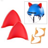 ◙ Motorcycle Helmet Horn Devil Demon Angle Suction Cup Stick On Horns Decoration Decal for Motorcycle Helmet