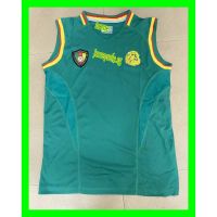 High Quality， Top Quality 2002 Cameroon Home Retro Soccer Jersey Vest