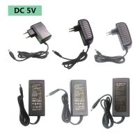 DC5V 1A 2A 3A 6A 8A 10A led Adapter power supply input AC100-240V to output DC5V led lamp Lighting Transformers EU US AU UK Plug Electrical Circuitry