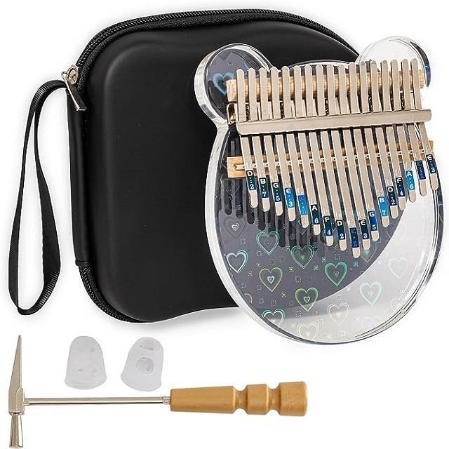 yf-kalimba-17-keys-thumb-heart-shaped-mbira-musical-instruments-with-accessories-beginners