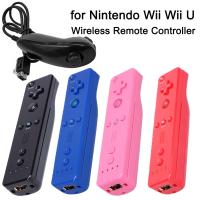 [Hot A] รีโมทจอยควบคุมเกมไร้สายสำหรับ Nintendo Wii U Nunchuck สำหรับ Wii U รีโมทคอนโทรลตัวควบคุมวิดีโอเกมแป้นจอยสติ๊ก