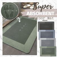 Crystal Velvet Floor Mat Super Absorbent pad Quick-Drying Car Soft Mat Bathroom Non-Slip car Water Kitchen toilet mat Sink Door Anti Slip Bath Rug Home Decor