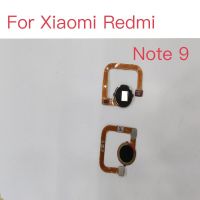 เครื่องอ่านลายนิ้วมือ 1PCS Home เครื่องอ่านลายนิ้วมือ Touch ID Sensor Return Key Home Button Flex Cable สําหรับ Xiaomi Redmi Note 9 RedmiNote9