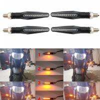 ❁♝ Universal 12V Motorcycle Turn Signals Light LED Tail Flasher Flowing Water Blinker IP68 Motorcycle Turning Lights Accessories