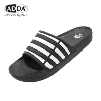 ADDA [A-B07 รองเท้าแตะลำลองแบบสวม รุ่น 32B07M1 ไซส์ 6-10] ร้องเท้าแตะแบบสวม ยางนิ่ม แอ็ดด้า Comfort PVC Slide Sandal Step With Style 32B07